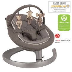 Detské hojdacie lehátko Nuna LEAF GROW 2026 hrazdičky