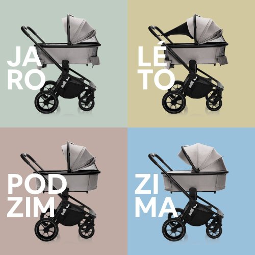 Set kočárek ZOPA Move Cross 3 + hluboká korba Move XL 3 + autosedačka ZOPA XM dle vlastního výběru 2026