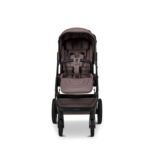 Dvojkombinace kočárku Moon PIÚ 2025 Black matt - Varianta: ANTHRA