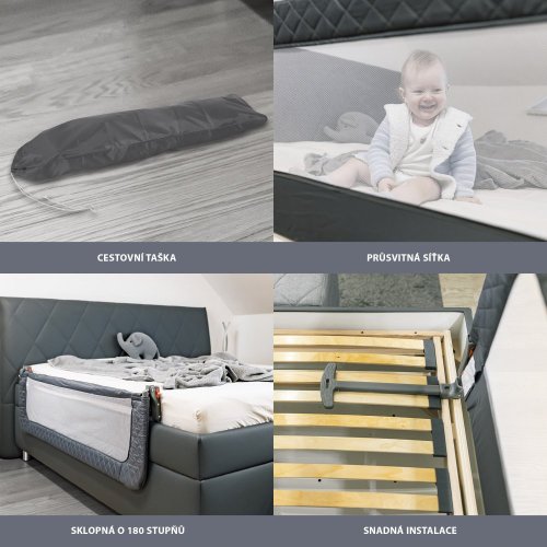 Zábrana Zopa na posteľ MONNA 2025 - Varianta: Sand Beige