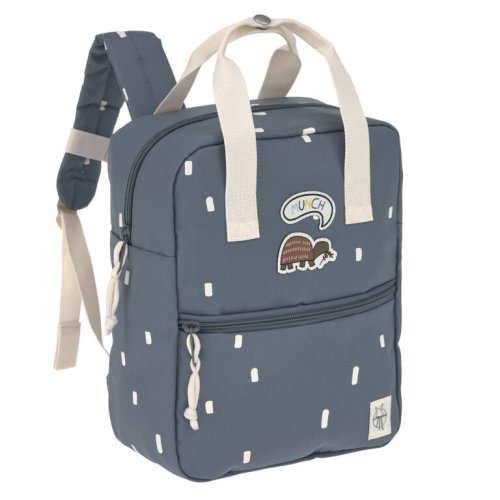 Mini batůžek Lässig HAPPY PRINTS 2025 - Varianta: LÄSSIG Mini Square Backpack Happy Prints caramel