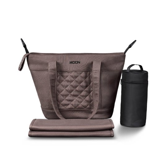 Dvojkombinace kočárku Moon PIÚ Extra set 2025 Black matt - Varianta: Black matt - MUD