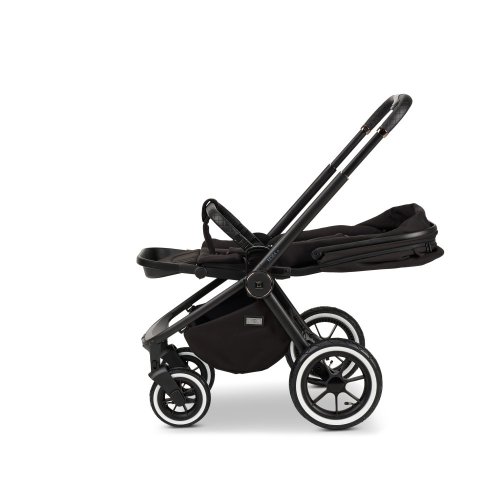 Dvojkombinace kočárku Moon RESEA + 2024 Moss Green - Varianta: RESEA + - Black