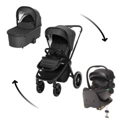 Set kočík Move Cross 3 + hlboká korba Move XL 3 + autosedačka XM podľa vlastného výberu + báza 2026