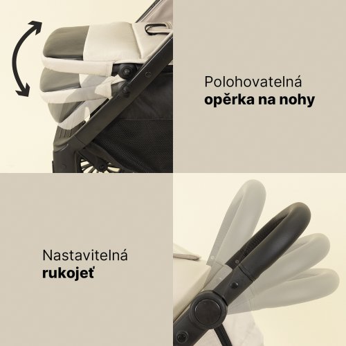 Sportovní kočárek Moya - Varianta: Kodi Bronze