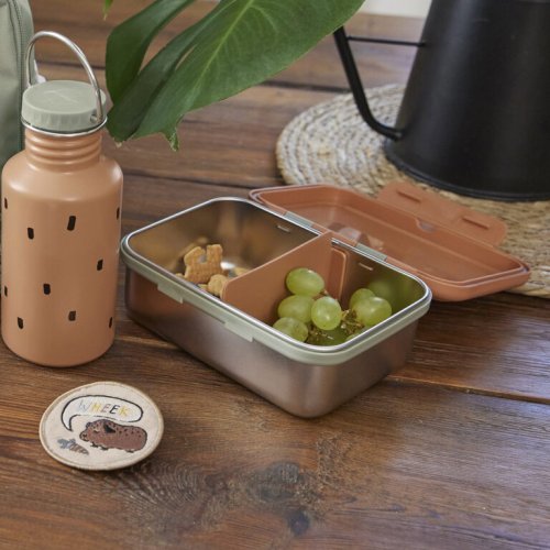 Svačinový box Lässig ADVENTURE/SAFARI 2025 - Varianta: LÄSSIG Lunchbox Stainless Steel Adventure bus