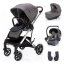 Trojkombinace kočárku Zopa QUEST + adaptéry 2023 - Varianta: Vulcan Black/Silver