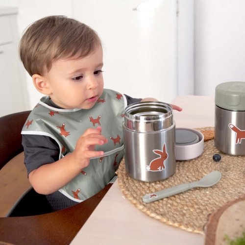 Bryndák Lässig Garden/Little 2025 - Varianta: LÄSSIG Lightweight Bib Little Forest rabbit