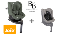 Set autosedačky Joie I-SPIN 360 2025 + Ochranný poťah