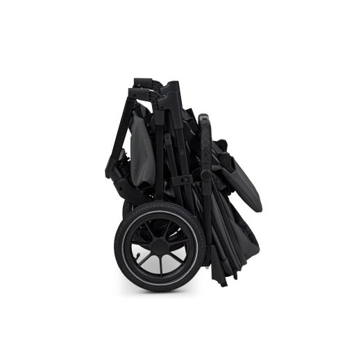 Dvojkombinace kočárku Moon PIÚ Extra set 2025 - Black matt