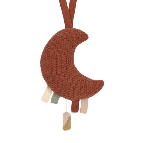LÄSSIG Knitted Musical 2024 Little Universe Moon rust