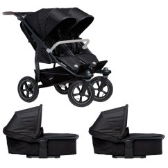 Set kočárku Tfk duo2 frame 2025 - air wheel carrycot + seat