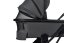 Dvojkombinace kočárku Moon PIÚ Extra set 2025 Black matt - Varianta: Black matt - MUD