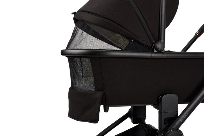 Dvojkombinace kočárku Moon RESEA + 2024 Moss Green - Varianta: RESEA + - Black
