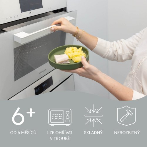 Silikonový talířek Zopa 2025 - Varianta: Forest Green