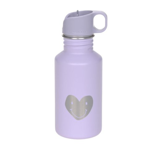 Nerezová láhev Lässig LITTLE GANG 2025 - Varianta: LÄSSIG Bottle Stainless Steel Little Gang 2025 heart lilac