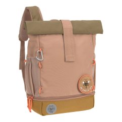 LÄSSIG Mini Rolltop Backpack Nature hazelnut