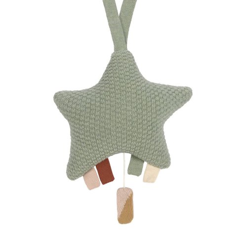 LÄSSIG Knitted Musical 2024 Little Universe Moon rust