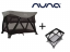 Cestovní postýlka Nuna SENA AIRE 2022 + Voděodolný potah matrace - Barevné varianty Nuna: Charcoal