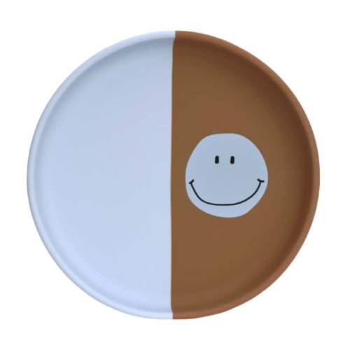 Silikonový talíř Lässig HAPPY RASCALS 2024 - Varianta: LÄSSIG Plate Silicone 2024 Happy Rascals Heart lavender