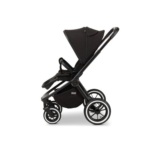 Dvojkombinace kočárku Moon RESEA + 2024 Moss Green - Varianta: RESEA + - Black