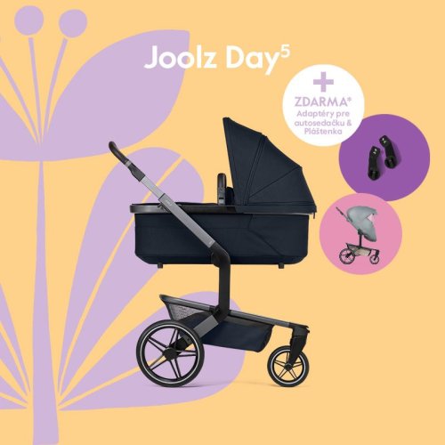 Dvojkombinace kočárku Joolz Day5 kompletní set 2025 + dárek - Varianta: JOOLZ | Joolz Day5 kompletní set | Sage green