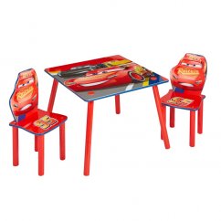 Dětský stůl s židlemi Cars