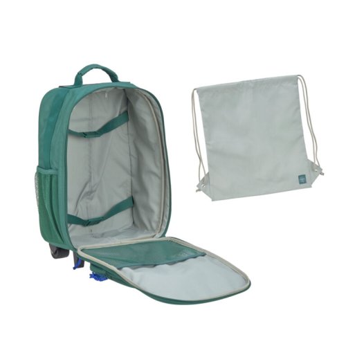 Dětský kufr LÄSSIG Trolley Little Gang 2026 - Varianta: dark green